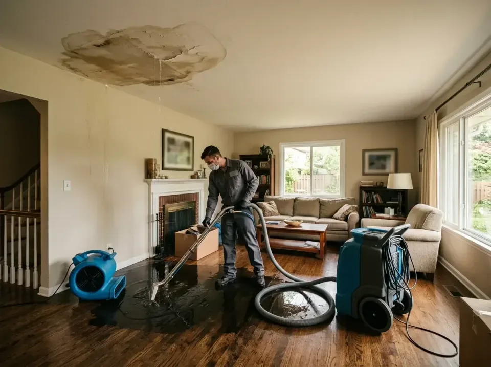 attic-pipe-burst-ceiling-drip-008 — frequently asked questions, Water Damage Restoration & Carpet Care in New Hempstead, NY